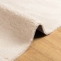 vidaXL Alfombra de pelo corto suave lavable HUARTE beige 60x110 cm vidaXL Alfombra de pelo corto suave lavable HUARTE beige 60x110 cm