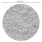 vidaXL Alfombra de pelo corto suave lavable HUARTE gris Ø 160 cm vidaXL Alfombra de pelo corto suave lavable HUARTE gris Ø 160 cm