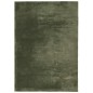 vidaXL Alfombra pelo corto suave lavable HUARTE verde bosque 160x230cm