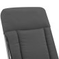 vidaXL Sillas plegables de jardín con cojín 2 unidades gris vidaXL Sillas plegables de jardín con cojín 2 unidades gris