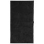 vidaXL Alfombra de pelo corto suave lavable HUARTE negro 80x150 cm vidaXL Alfombra de pelo corto suave lavable HUARTE negro 80x150 cm
