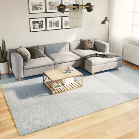 vidaXL Alfombra de pelo corto suave lavable HUARTE azul 240x340 cm