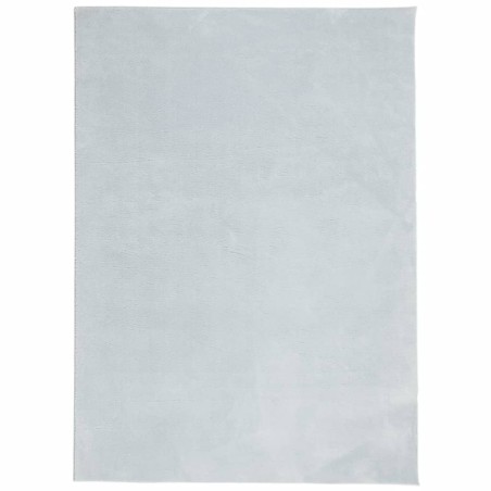 vidaXL Alfombra de pelo corto suave lavable HUARTE azul 240x340 cm