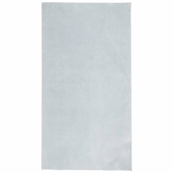 vidaXL Alfombra de pelo corto suave lavable HUARTE azul 80x150 cm
