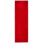 vidaXL Alfombra de pelo corto suave lavable HUARTE rojo 80x250 cm vidaXL Alfombra de pelo corto suave lavable HUARTE rojo 80x250 cm