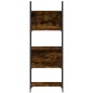vidaXL Librería de 5 estantes madera roble ahumado 60,5x24x166,5 cm vidaXL Librería de 5 estantes madera roble ahumado 60,5x24x166,5 cm