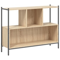 vidaXL Estantería madera de ingeniería roble Sonoma 102x28x77,5 cm