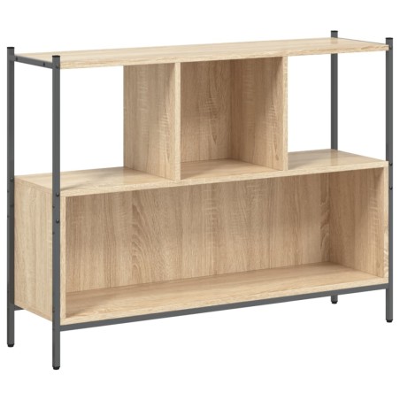vidaXL Estantería madera de ingeniería roble Sonoma 102x28x77,5 cm