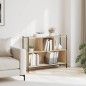 vidaXL Estantería madera de ingeniería roble Sonoma 102x28x77,5 cm vidaXL Estantería madera de ingeniería roble Sonoma 102x28x77,5 cm