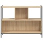vidaXL Estantería madera de ingeniería roble Sonoma 102x28x77,5 cm vidaXL Estantería madera de ingeniería roble Sonoma 102x28x77,5 cm