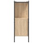 vidaXL Estantería madera de ingeniería roble Sonoma 102x28x77,5 cm vidaXL Estantería madera de ingeniería roble Sonoma 102x28x77,5 cm