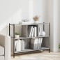vidaXL Estantería madera de ingeniería gris Sonoma 102x28x77,5 cm vidaXL Estantería madera de ingeniería gris Sonoma 102x28x77,5 cm