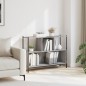 vidaXL Estantería madera de ingeniería gris Sonoma 102x28x77,5 cm vidaXL Estantería madera de ingeniería gris Sonoma 102x28x77,5 cm