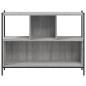vidaXL Estantería madera de ingeniería gris Sonoma 102x28x77,5 cm vidaXL Estantería madera de ingeniería gris Sonoma 102x28x77,5 cm
