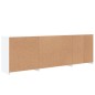vidaXL Aparador con luces LED blanco 202x37x67 cm vidaXL Aparador con luces LED blanco 202x37x67 cm
