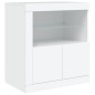 vidaXL Aparador con luces LED blanco 181,5x37x67 cm vidaXL Aparador con luces LED blanco 181,5x37x67 cm