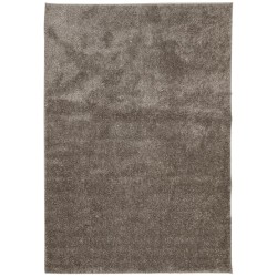 vidaXL Alfombra pelo largo aspecto brillante ISTAN gris 160x230 cm