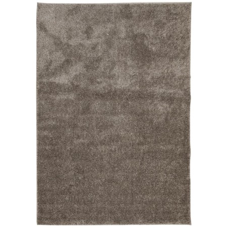 vidaXL Alfombra pelo largo aspecto brillante ISTAN gris 160x230 cm