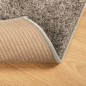 vidaXL Alfombra pelo largo aspecto brillante ISTAN gris 160x230 cm vidaXL Alfombra pelo largo aspecto brillante ISTAN gris 160x230 cm
