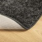 vidaXL Alfombra pelo largo aspecto brillante ISTAN antracita Ø 100 cm vidaXL Alfombra pelo largo aspecto brillante ISTAN antracita Ø 100 cm
