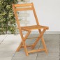 vidaXL Sillas de terraza plegables 4 uds madera maciza de acacia vidaXL Sillas de terraza plegables 4 uds madera maciza de acacia