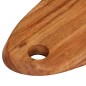 vidaXL Tabla de cortar madera maciza de acacia 46x20x2,5 cm vidaXL Tabla de cortar madera maciza de acacia 46x20x2,5 cm