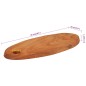 vidaXL Tabla de cortar madera maciza de acacia 46x20x2,5 cm vidaXL Tabla de cortar madera maciza de acacia 46x20x2,5 cm