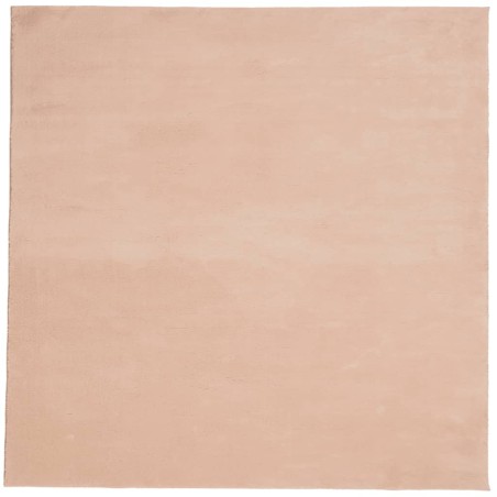 vidaXL Alfombra de pelo corto suave lavable HUARTE rosado 200x200 cm