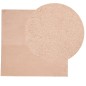 vidaXL Alfombra de pelo corto suave lavable HUARTE rosado 200x200 cm vidaXL Alfombra de pelo corto suave lavable HUARTE rosado 200x200 cm