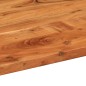 vidaXL Tablero de mesa ovalado madera maciza de acacia 80x40x3,8 cm
