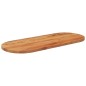vidaXL Tablero de mesa ovalado madera maciza de acacia 100x40x2,5 cm vidaXL Tablero de mesa ovalado madera maciza de acacia 100x40x2,5 cm