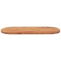 vidaXL Tablero de mesa ovalado madera maciza de acacia 100x40x2,5 cm vidaXL Tablero de mesa ovalado madera maciza de acacia 100x40x2,5 cm