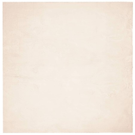 vidaXL Alfombra de pelo corto suave lavable HUARTE beige 120x120 cm