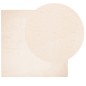 vidaXL Alfombra de pelo corto suave lavable HUARTE beige 120x120 cm vidaXL Alfombra de pelo corto suave lavable HUARTE beige 120x120 cm