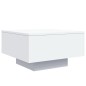 vidaXL Mesa de centro madera de ingeniería blanco 55x55x31 cm vidaXL Mesa de centro madera de ingeniería blanco 55x55x31 cm