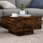 vidaXL Mesa de centro madera de ingeniería roble ahumado 55x55x31 cm vidaXL Mesa de centro madera de ingeniería roble ahumado 55x55x31 cm