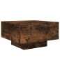 vidaXL Mesa de centro madera de ingeniería roble ahumado 55x55x31 cm vidaXL Mesa de centro madera de ingeniería roble ahumado 55x55x31 cm
