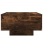 vidaXL Mesa de centro madera de ingeniería roble ahumado 55x55x31 cm vidaXL Mesa de centro madera de ingeniería roble ahumado 55x55x31 cm