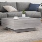 vidaXL Mesa de centro madera de ingeniería gris Sonoma 80x80x31 cm vidaXL Mesa de centro madera de ingeniería gris Sonoma 80x80x31 cm