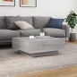 vidaXL Mesa de centro madera de ingeniería gris Sonoma 80x80x31 cm vidaXL Mesa de centro madera de ingeniería gris Sonoma 80x80x31 cm