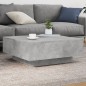 vidaXL Mesa de centro madera de ingeniería gris hormigón 80x80x31 cm vidaXL Mesa de centro madera de ingeniería gris hormigón 80x80x31 cm