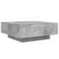 vidaXL Mesa de centro madera de ingeniería gris hormigón 80x80x31 cm vidaXL Mesa de centro madera de ingeniería gris hormigón 80x80x31 cm