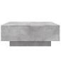 vidaXL Mesa de centro madera de ingeniería gris hormigón 80x80x31 cm vidaXL Mesa de centro madera de ingeniería gris hormigón 80x80x31 cm