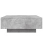 vidaXL Mesa de centro madera de ingeniería gris hormigón 80x80x31 cm vidaXL Mesa de centro madera de ingeniería gris hormigón 80x80x31 cm