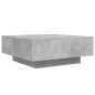 vidaXL Mesa de centro madera de ingeniería gris hormigón 80x80x31 cm vidaXL Mesa de centro madera de ingeniería gris hormigón 80x80x31 cm