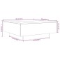 vidaXL Mesa de centro madera de ingeniería gris hormigón 80x80x31 cm vidaXL Mesa de centro madera de ingeniería gris hormigón 80x80x31 cm