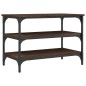 vidaXL Banco zapatero madera de ingeniería roble marrón 70x38,5x49 cm vidaXL Banco zapatero madera de ingeniería roble marrón 70x38,5x49 cm