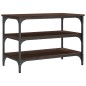 vidaXL Banco zapatero madera de ingeniería roble marrón 70x38,5x49 cm vidaXL Banco zapatero madera de ingeniería roble marrón 70x38,5x49 cm