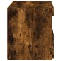 vidaXL Mesitas de noche con luces LED 2 uds roble ahumado 50x40x45 cm vidaXL Mesitas de noche con luces LED 2 uds roble ahumado 50x40x45 cm