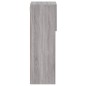vidaXL Mueble para TV con luces LED gris Sonoma 30,5x30x90 cm vidaXL Mueble para TV con luces LED gris Sonoma 30,5x30x90 cm